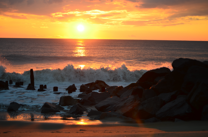 Loretta Stickley   Sunrise at Herring Point in Cape Henlopen